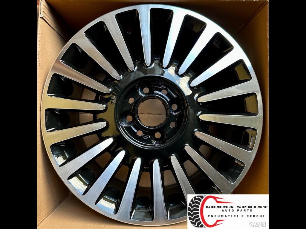 4 CERCHI IN LEGA ORIGINALI RAGGIO 15 FIAT 500 - 8/9