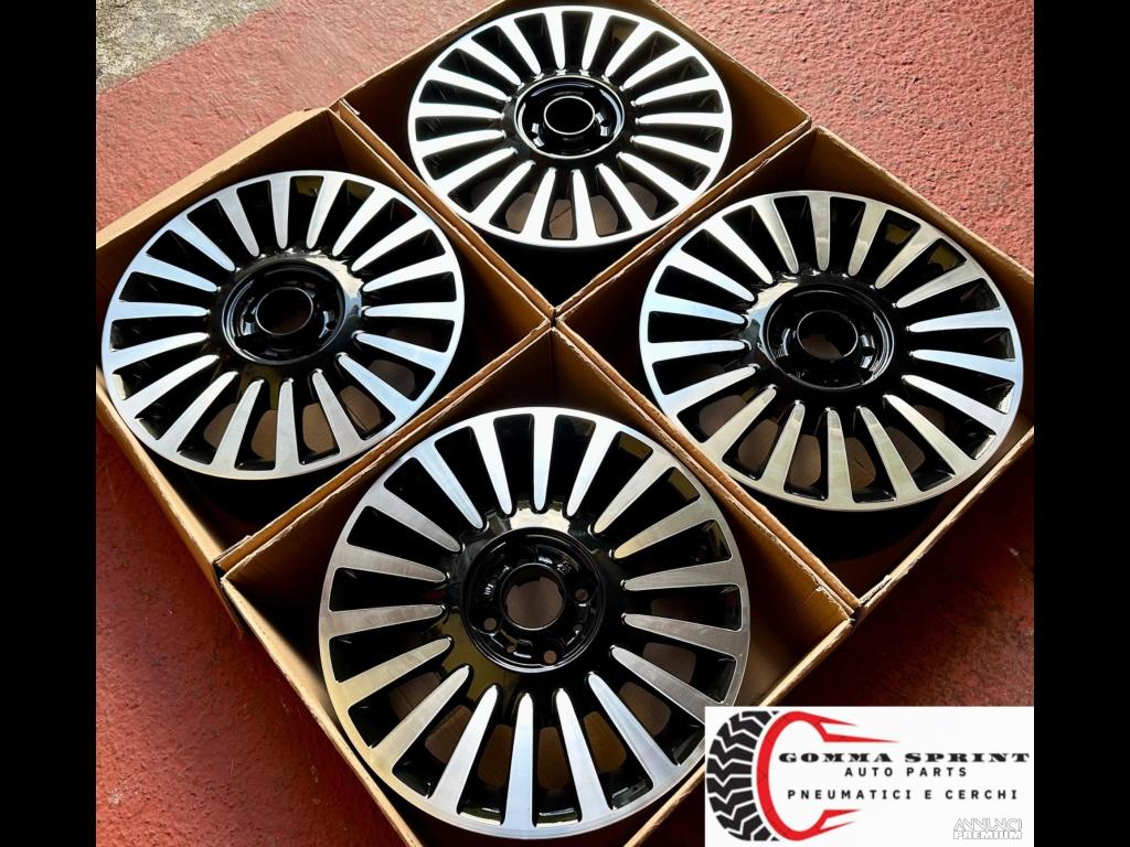 4 CERCHI IN LEGA ORIGINALI RAGGIO 15 FIAT 500 - 9/9