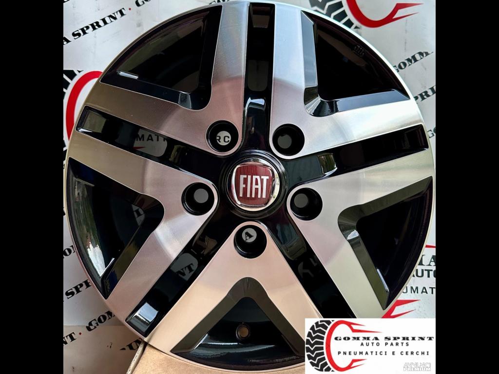 4 CERCHI IN LEGA ORIGINALI RAGGIO 16 FIAT DUCATO - 1/11