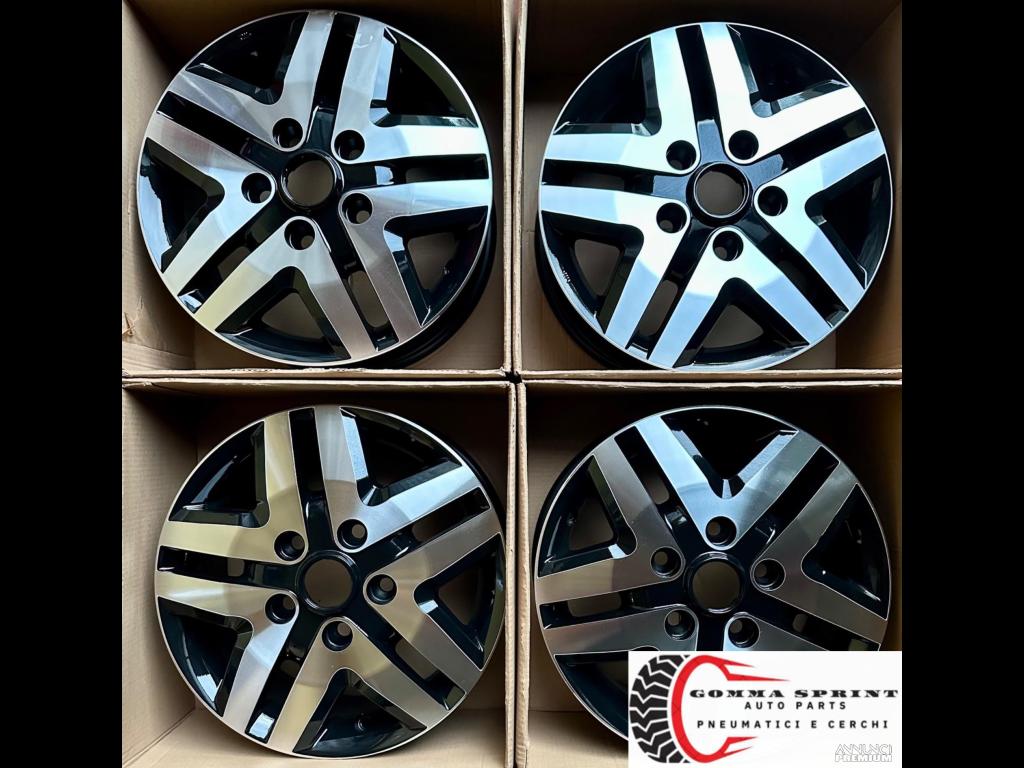 4 CERCHI IN LEGA ORIGINALI RAGGIO 16 FIAT DUCATO - 6/11