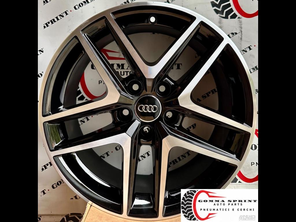 4 CERCHI IN LEGA ORIGINALI RAGGIO 17 AUDI A4 - 1/9