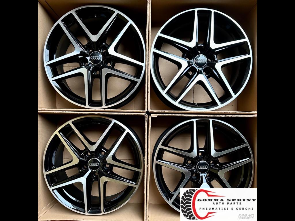 4 CERCHI IN LEGA ORIGINALI RAGGIO 17 AUDI A4 - 4/9