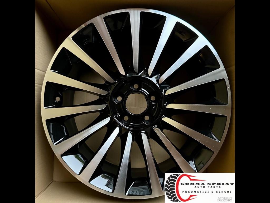 4 CERCHI IN LEGA ORIGINALI RAGGIO 17 FIAT 500L - 6/9