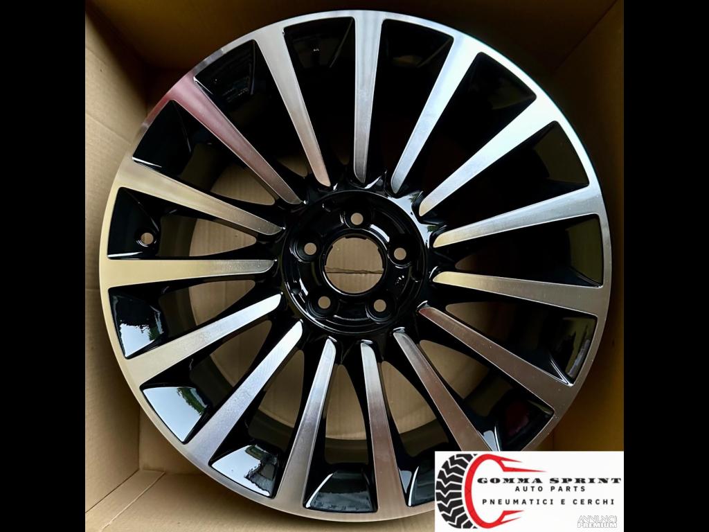 4 CERCHI IN LEGA ORIGINALI RAGGIO 17 FIAT 500L - 8/9