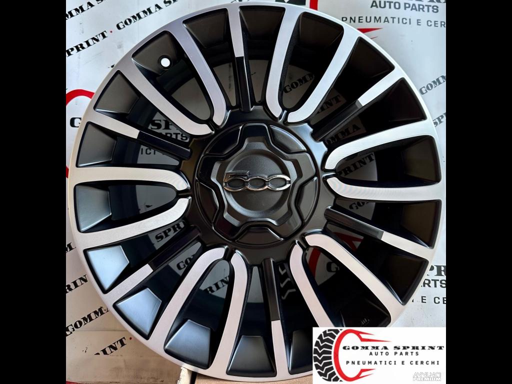 4 CERCHI IN LEGA ORIGINALI RAGGIO 17 FIAT 500X - 1/9