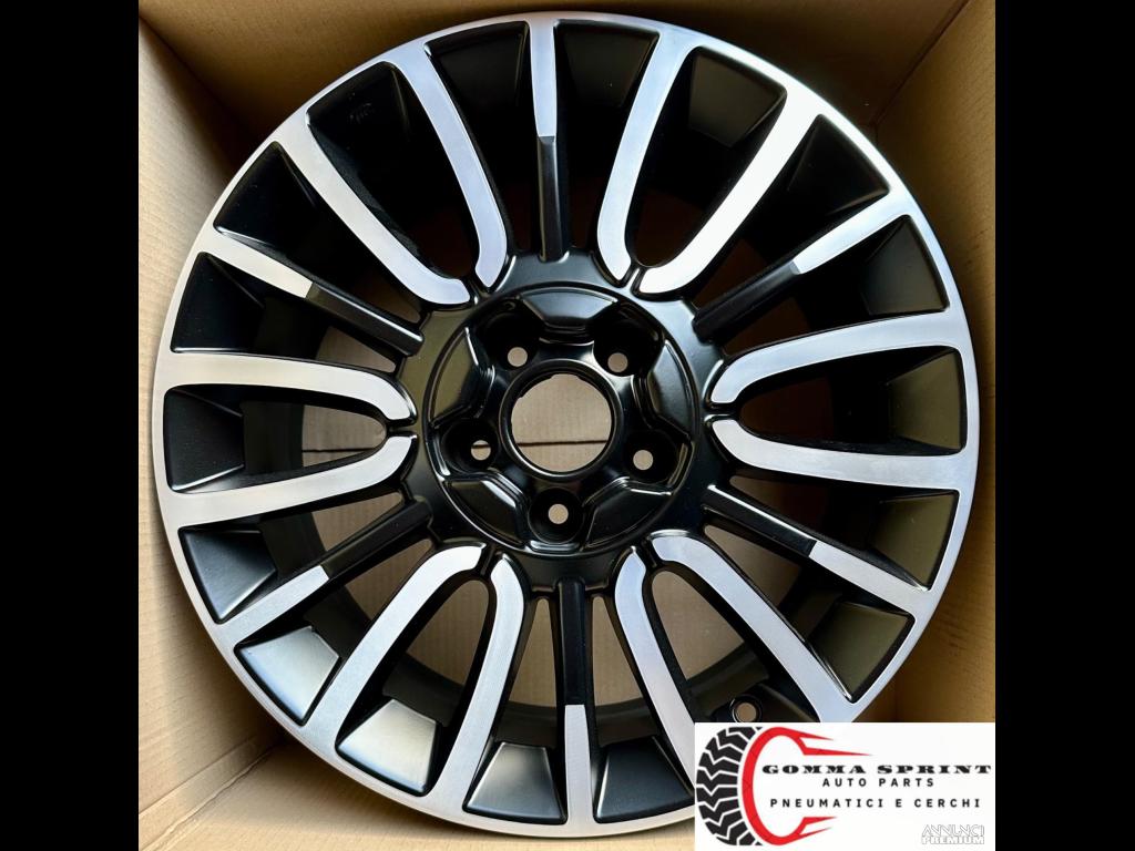 4 CERCHI IN LEGA ORIGINALI RAGGIO 17 FIAT 500X - 5/9