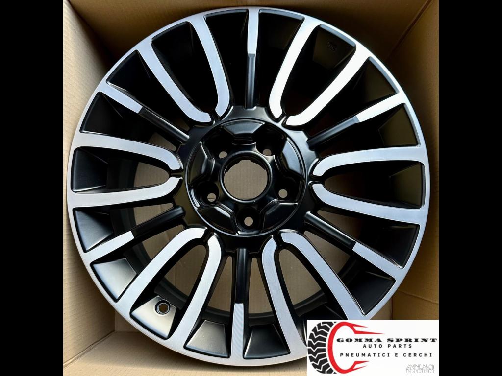 4 CERCHI IN LEGA ORIGINALI RAGGIO 17 FIAT 500X - 8/9