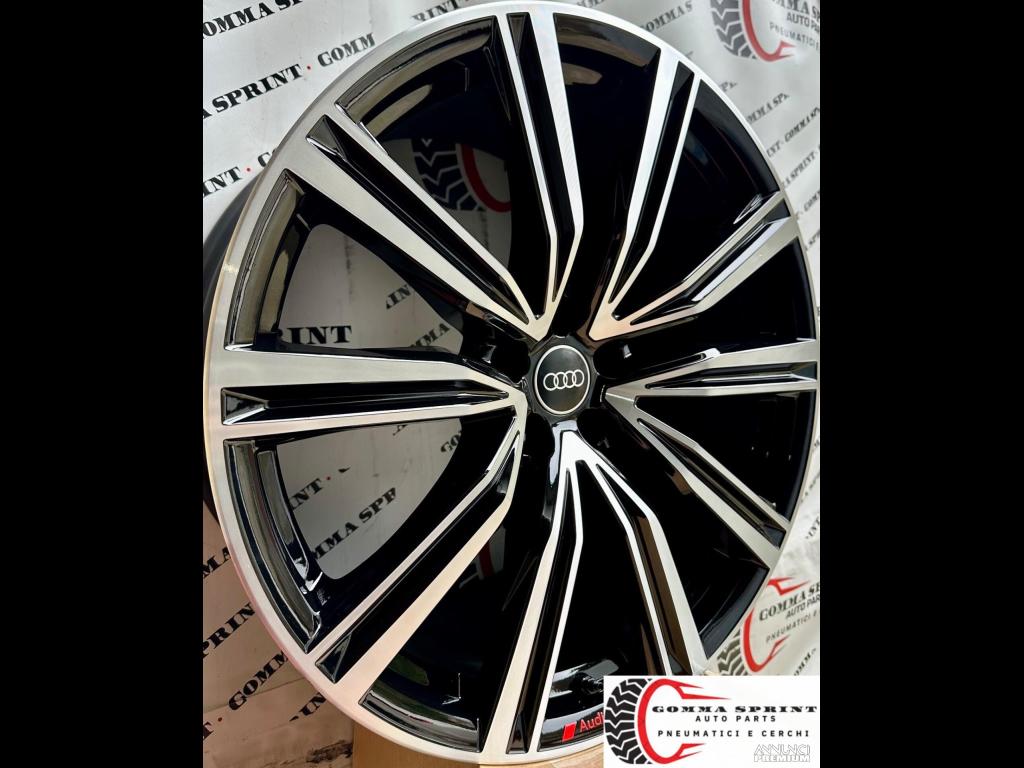 4 CERCHI IN LEGA ORIGINALI RAGGIO 21 AUDI Q8 SQ8 - 2/14