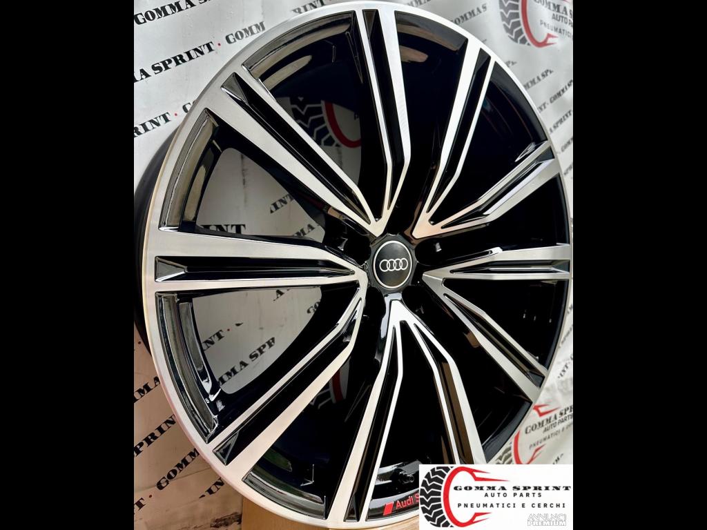 4 CERCHI IN LEGA ORIGINALI RAGGIO 21 AUDI Q8 SQ8 - 4/14