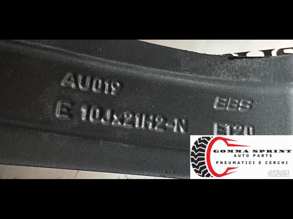 4 CERCHI IN LEGA ORIGINALI RAGGIO 21 AUDI Q8 SQ8 - 6/14