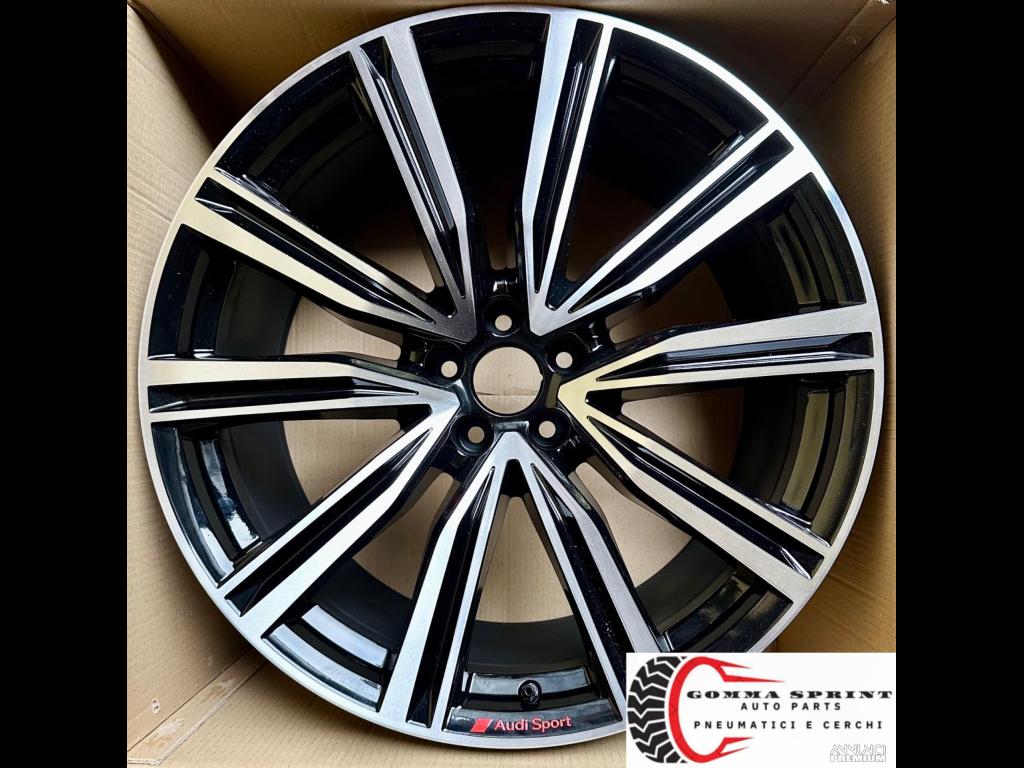 4 CERCHI IN LEGA ORIGINALI RAGGIO 21 AUDI Q8 SQ8 - 9/14