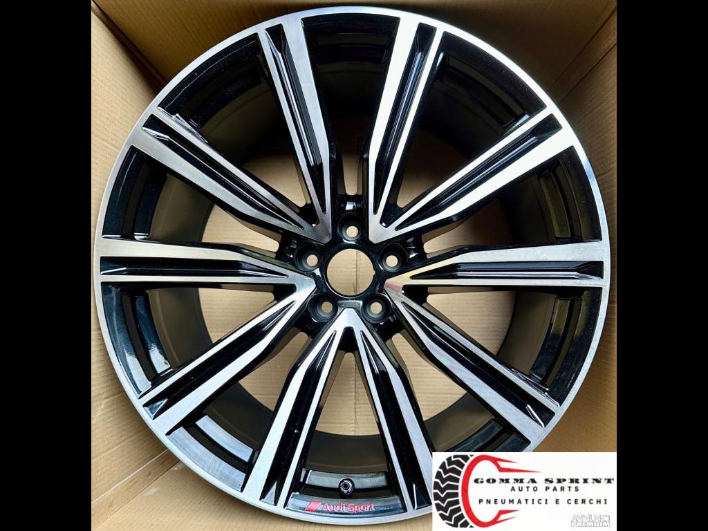 4 CERCHI IN LEGA ORIGINALI RAGGIO 21 AUDI Q8 SQ8 - 12/14