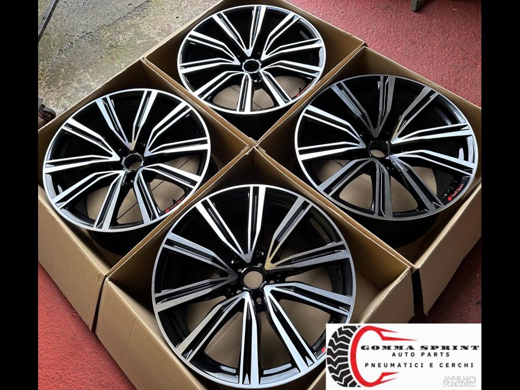 4 CERCHI IN LEGA ORIGINALI RAGGIO 21 AUDI Q8 SQ8 - 14/14