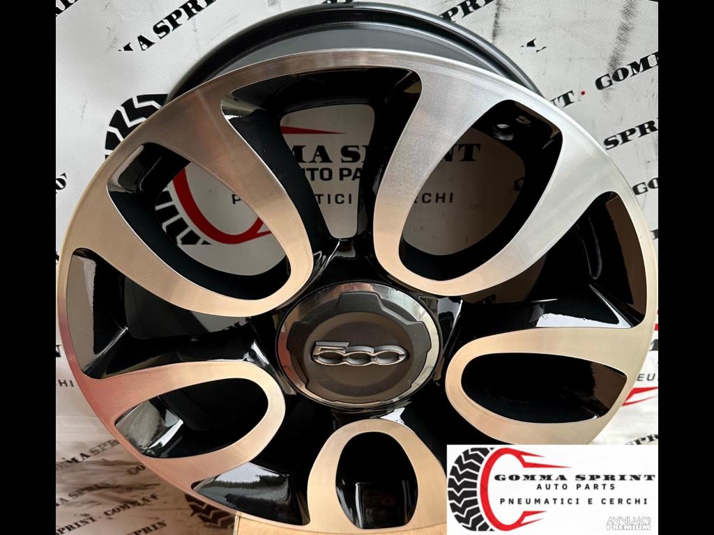 4 CERCHI IN LEGA RAGGIO 17 FIAT 500L - 3/9