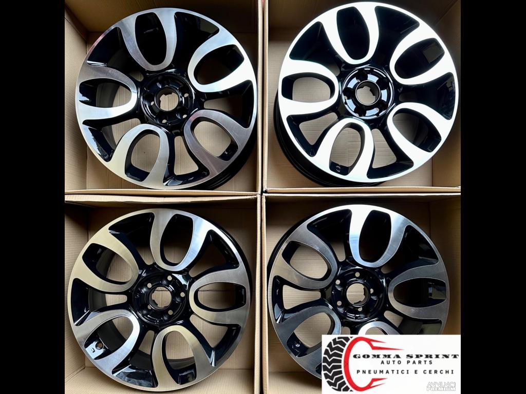 4 CERCHI IN LEGA RAGGIO 17 FIAT 500L - 5/9