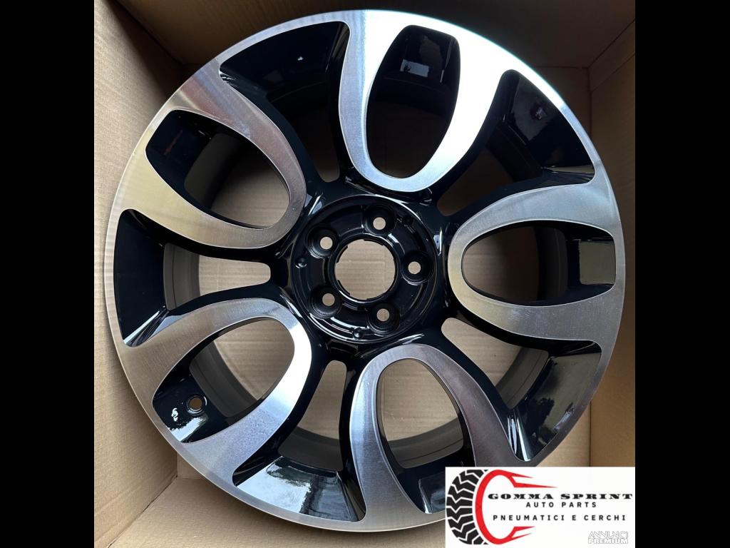 4 CERCHI IN LEGA RAGGIO 17 FIAT 500L - 7/9