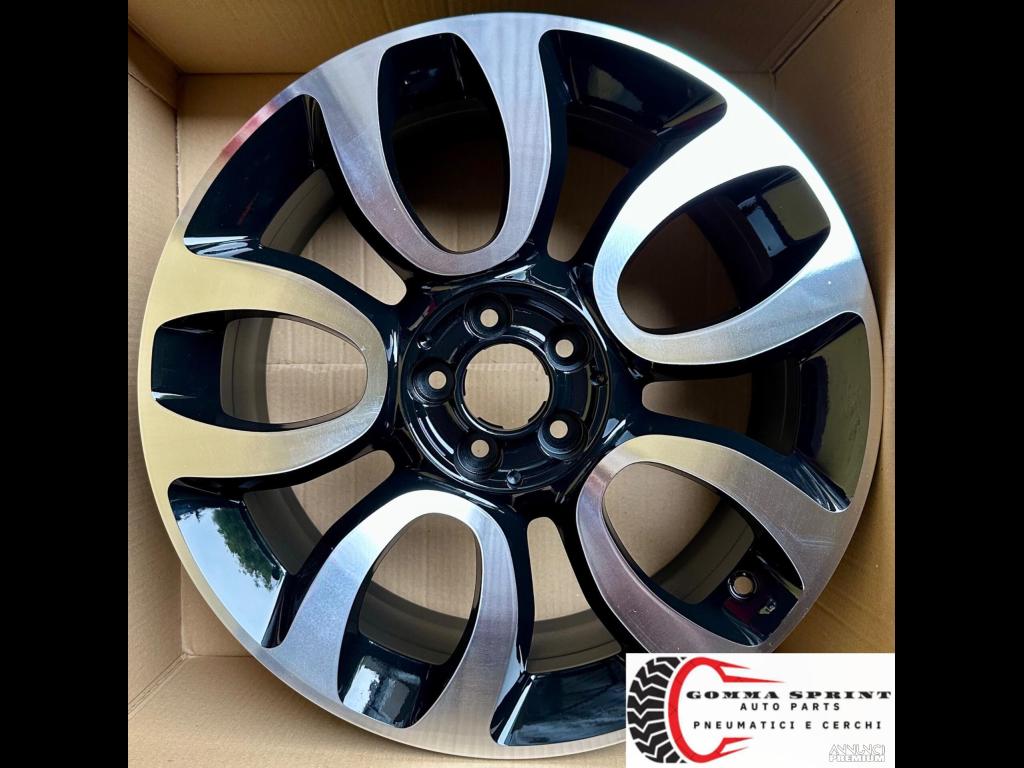 4 CERCHI IN LEGA RAGGIO 17 FIAT 500L - 8/9