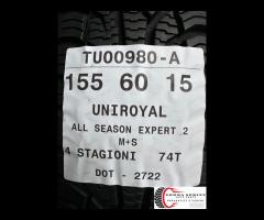 4 PNEUMATICI 155/60 R15 E 175/55 R15 UNIROYAL 4ST - 13