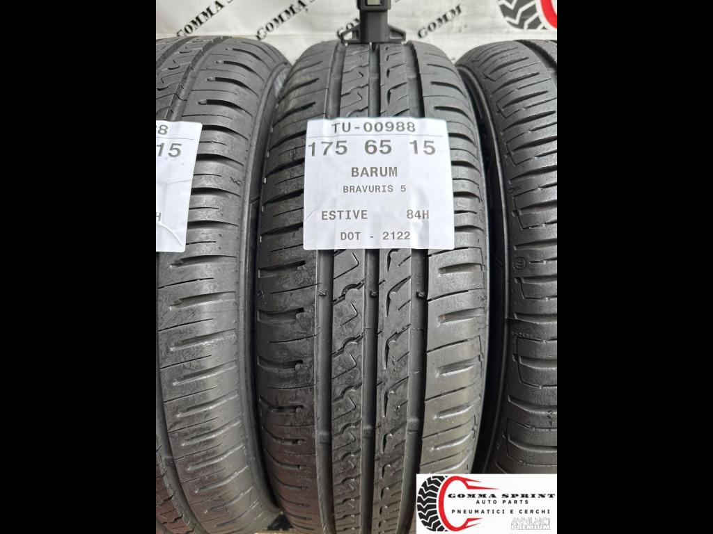 4 PNEUMATICI 175/65 R15 BARUM ESTIVE - 2/11
