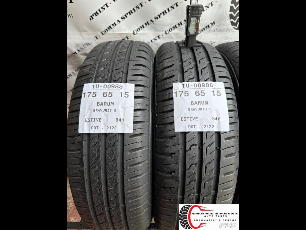 4 PNEUMATICI 175/65 R15 BARUM ESTIVE - 3/11