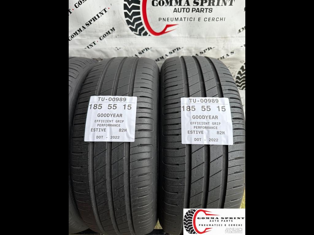 4 PNEUMATICI 185/55 R15 GOODYEAR ESTIVE 75% - 4/8