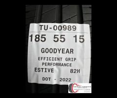 4 PNEUMATICI 185/55 R15 GOODYEAR ESTIVE 75% - 8