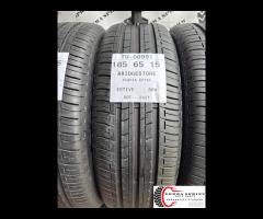 4 PNEUMATICI 185/65 R15 BRIDGESTONE ESTIVE 80%