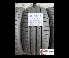 4 PNEUMATICI 195/50 R15 DUNLOP ESTIVE 90%
