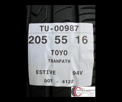 4 PNEUMATICI 205/55 R16 TOYO ESTIVE 75% - 10