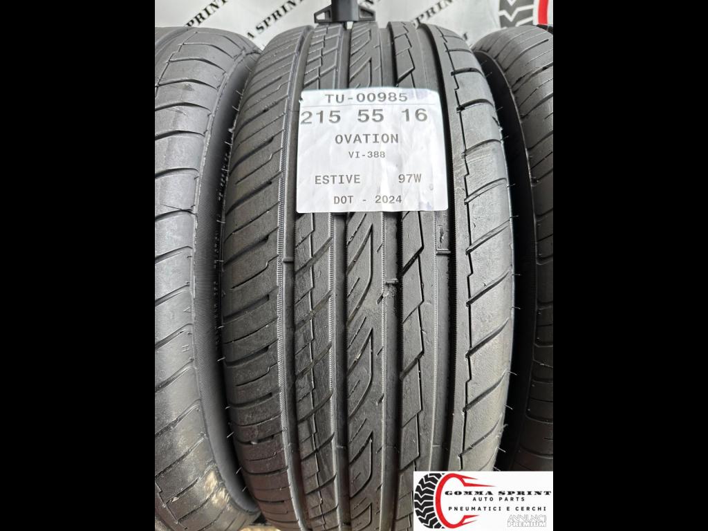 4 PNEUMATICI 215/55 R16 OVATION ESTIVE - 2/11