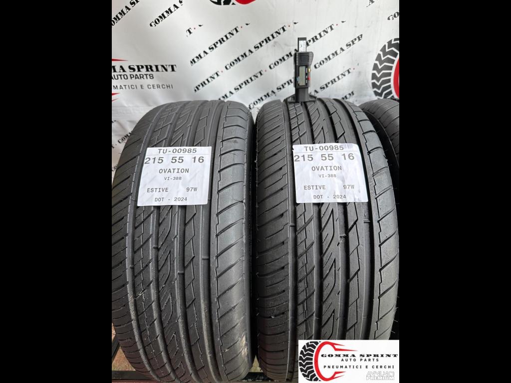4 PNEUMATICI 215/55 R16 OVATION ESTIVE - 3/11