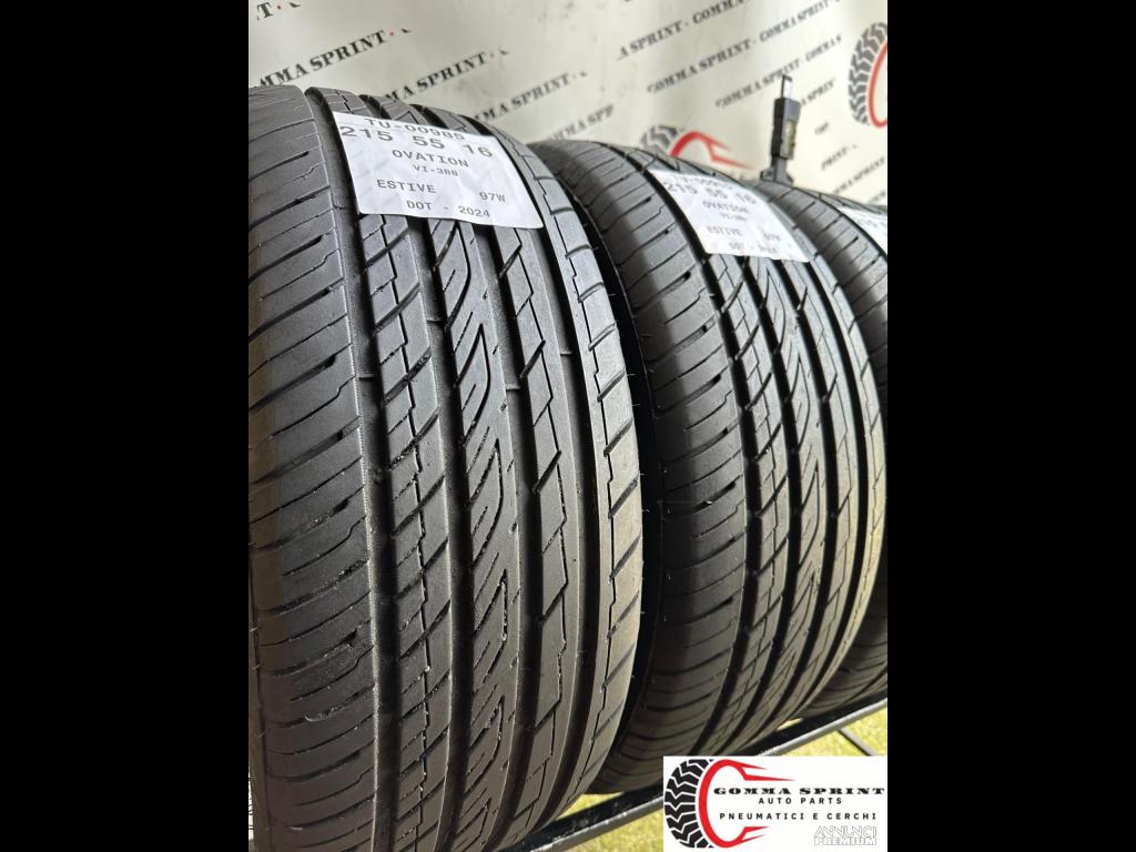 4 PNEUMATICI 215/55 R16 OVATION ESTIVE - 8/11