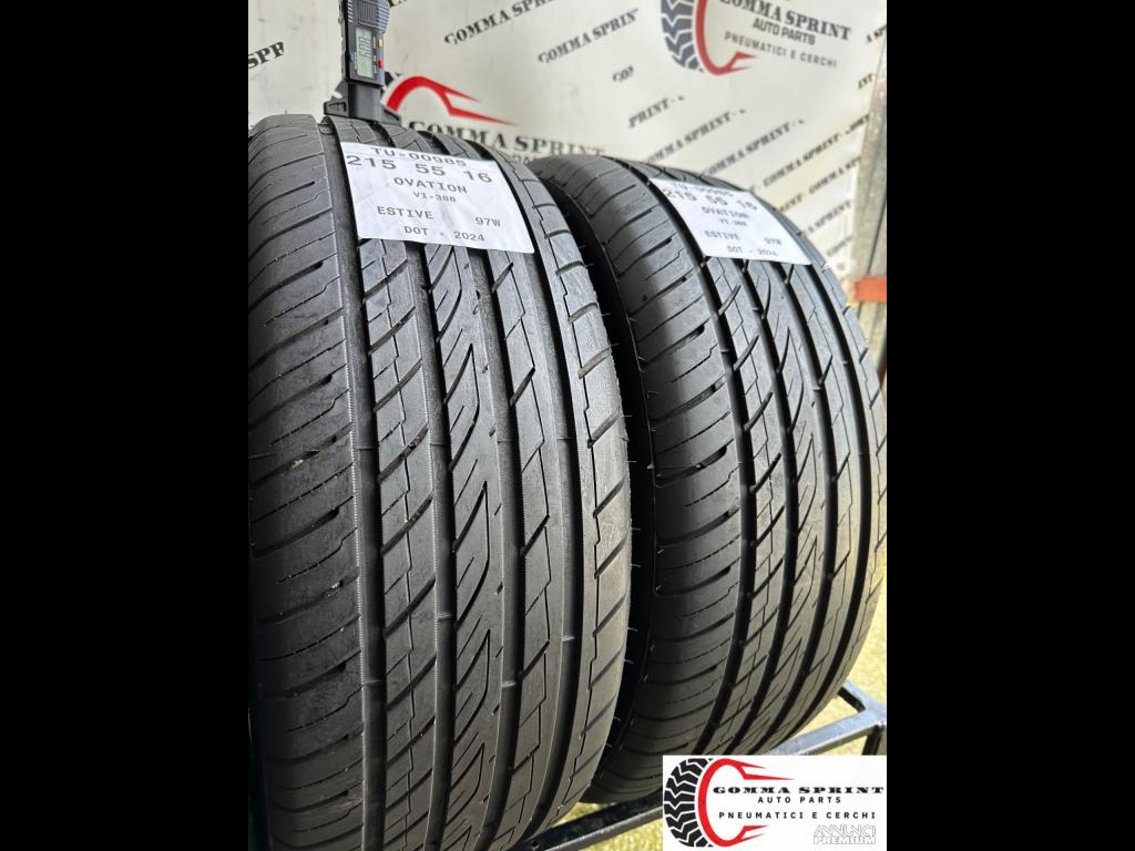 4 PNEUMATICI 215/55 R16 OVATION ESTIVE - 9/11