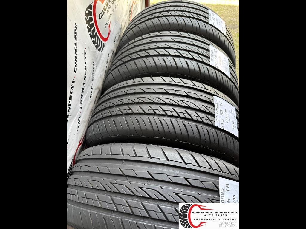 4 PNEUMATICI 215/55 R16 OVATION ESTIVE - 10/11