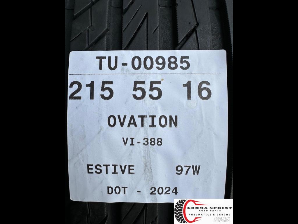 4 PNEUMATICI 215/55 R16 OVATION ESTIVE - 11/11
