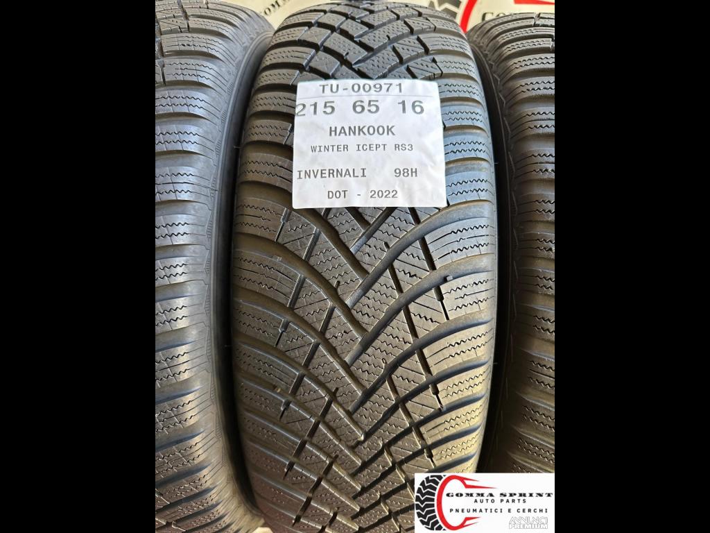 4 PNEUMATICI 215/65 R16 HANKOOK INVERNALI - 2/11