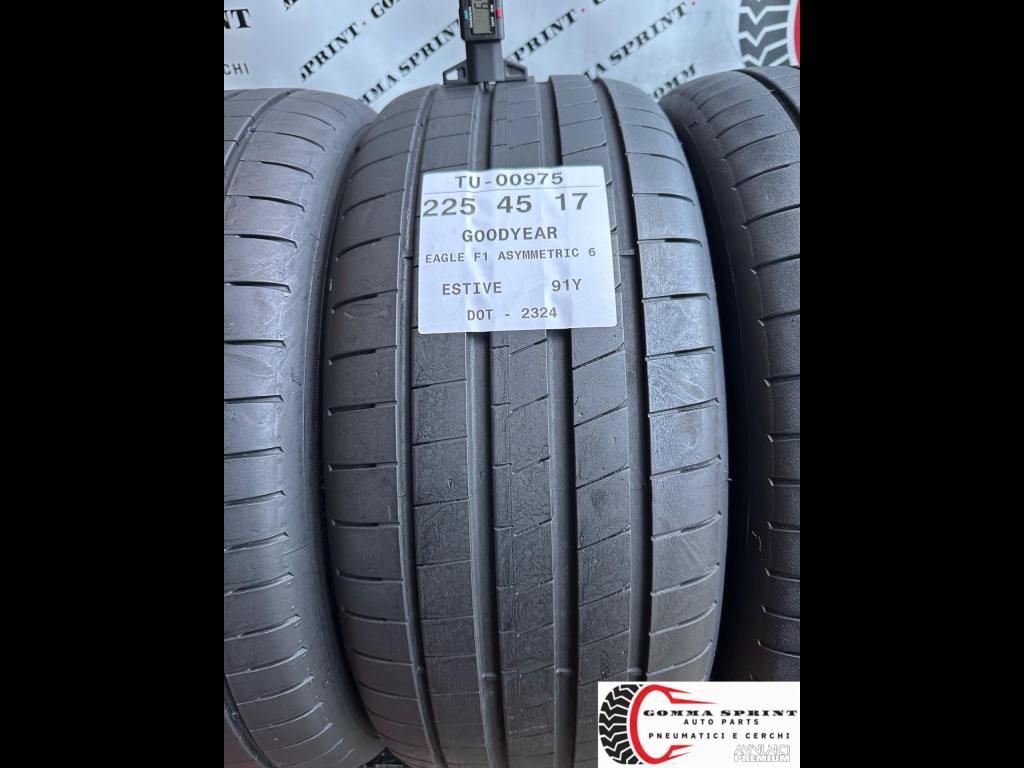 4 PNEUMATICI 225/45 R17 GOODYEAR ESTIVE 75% - 2/9