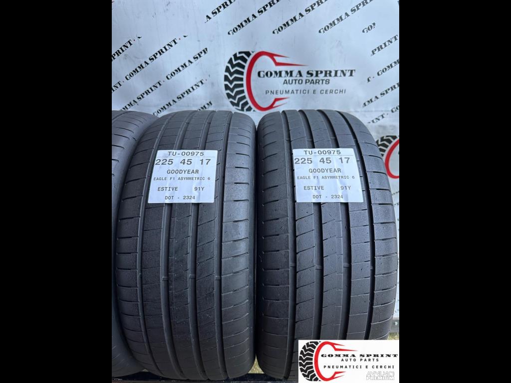 4 PNEUMATICI 225/45 R17 GOODYEAR ESTIVE 75% - 4/9