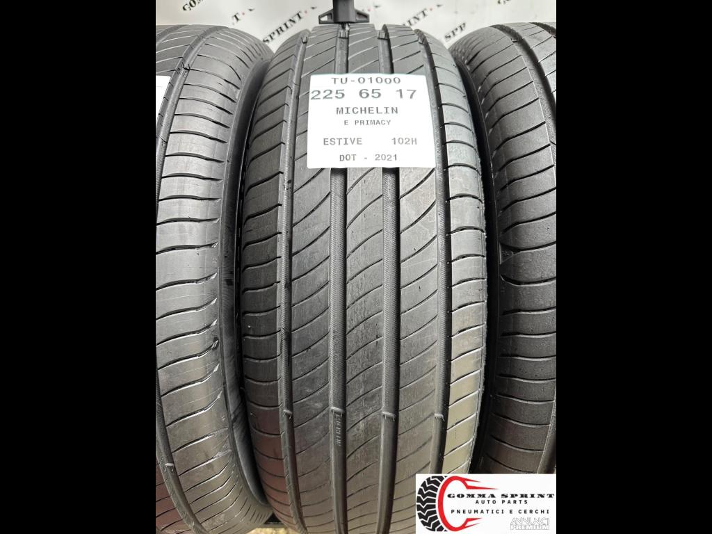 4 PNEUMATICI 225/65 R17 MICHELIN ESTIVE - 2/11