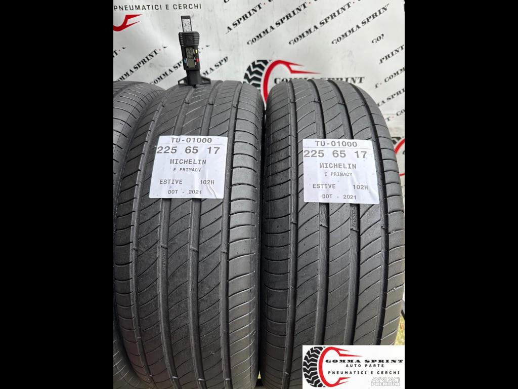 4 PNEUMATICI 225/65 R17 MICHELIN ESTIVE - 5/11