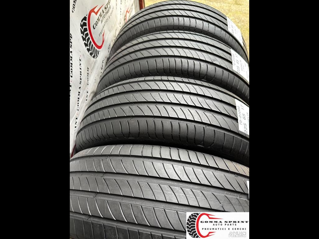 4 PNEUMATICI 225/65 R17 MICHELIN ESTIVE - 10/11