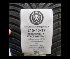 2 GOMME 215 45 17 BFGOODRICH A60199