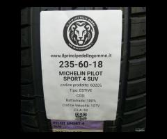 4 GOMME 235 60 18 MICHELIN A60205