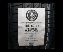 4 GOMME 185 60 14 FIRESTONE A60191