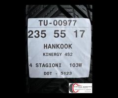 4 PNEUMATICI 235/55 R17 HANKOOK 4 STAGIONI 75% - 10