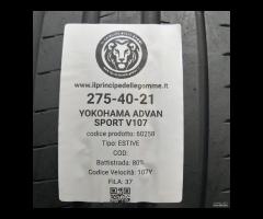 2 GOMME 275 40 21 YOKOHAMA A60258