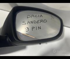 SPECCHIETTO RETROVISORE DX SX DACIA SANDERO 3 SERI - 9
