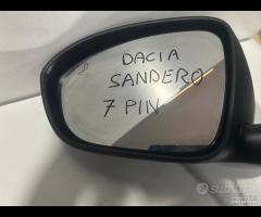 SPECCHIETTO RETROVISORE DX SX DACIA SANDERO 3 SERI - 14