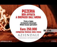 PIZZERIA CON FORNO A LEGNA
