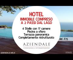 IMMOBILE COMPRESA ATTIVITA' DI ESCLUSIVO HOTEL